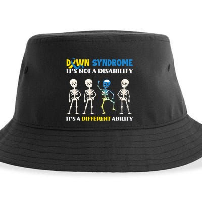 Down Syndrome Its Not A Disability Its A Different Ability Sustainable Bucket Hat