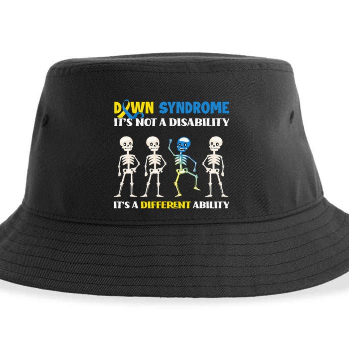 Down Syndrome Its Not A Disability Its A Different Ability Sustainable Bucket Hat