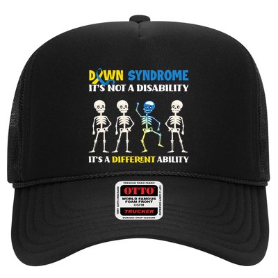 Down Syndrome Its Not A Disability Its A Different Ability Trucker Hat