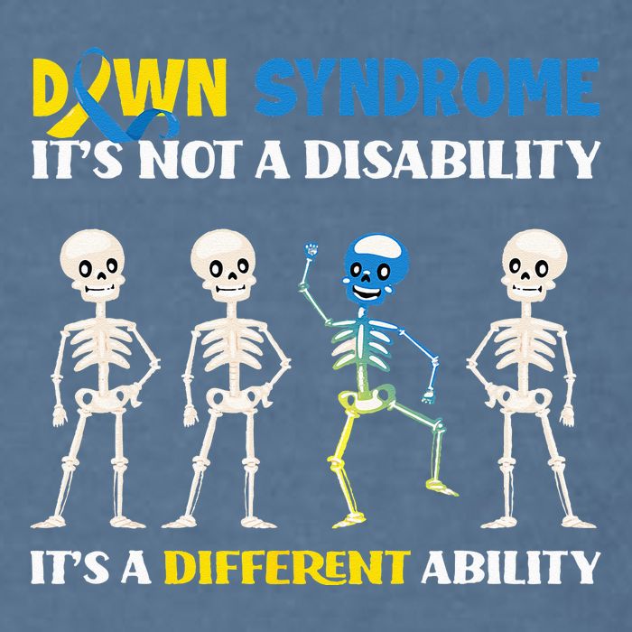 Down Syndrome Its Not A Disability Its A Different Ability Garment-Dyed Sweatshirt