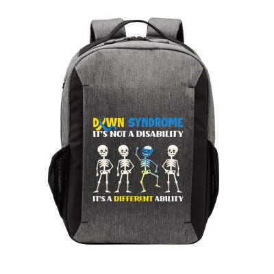 Down Syndrome Its Not A Disability Its A Different Ability Vector Backpack