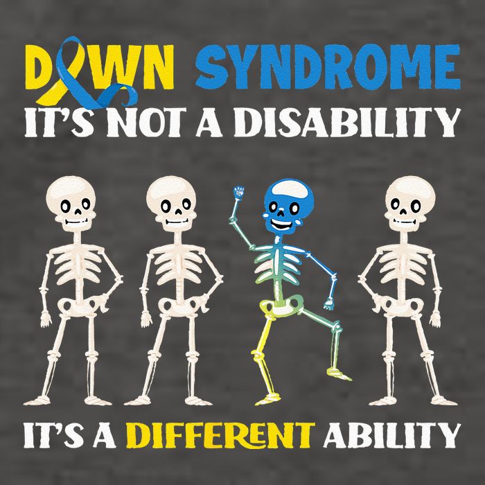Down Syndrome Its Not A Disability Its A Different Ability Vector Backpack