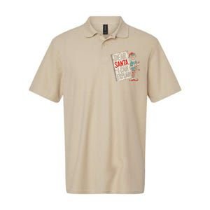 Dear Santa I Can Explain Funny Naughty Elf Holiday For Softstyle Adult Sport Polo