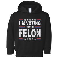 Dylan Scott I’M Voting For The Felon Toddler Hoodie