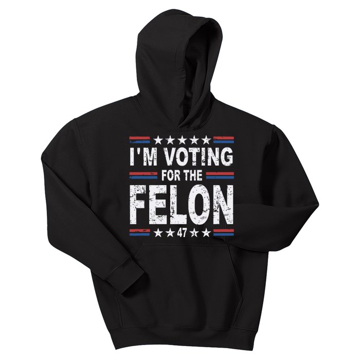 Dylan Scott I’M Voting For The Felon Kids Hoodie