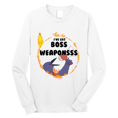Dark Souls Ive Got Boss Weapons Long Sleeve Shirt