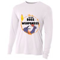 Dark Souls Ive Got Boss Weapons Cooling Performance Long Sleeve Crew
