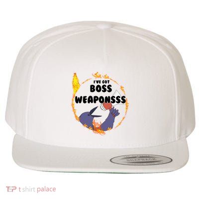 Dark Souls Ive Got Boss Weapons Wool Snapback Cap