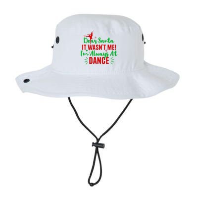 Dear Santa It WasnT Me IM Always At Dance Funny Christmas Legacy Cool Fit Booney Bucket Hat