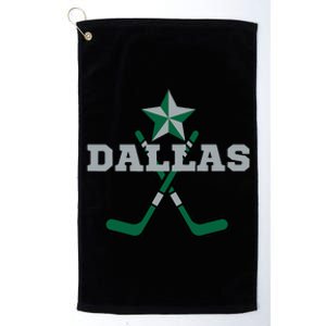 Dallas Sports Ice Hockey Team Athletic Novelty Platinum Collection Golf Towel