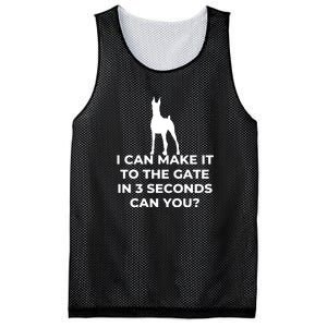 Dog Sign I Can Make It To The Gate In 3 Seconds Can You Mesh Reversible Basketball Jersey Tank