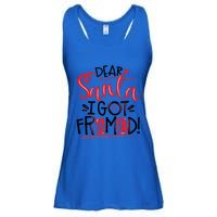 Dear Santa I Got Framed Santa Humor Fun Cool Gift Ladies Essential Flowy Tank