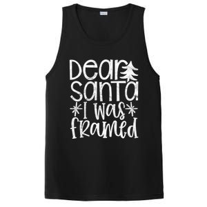 Dear Santa I Was Framed Christmas Stocking Stuffer Gift PosiCharge Competitor Tank