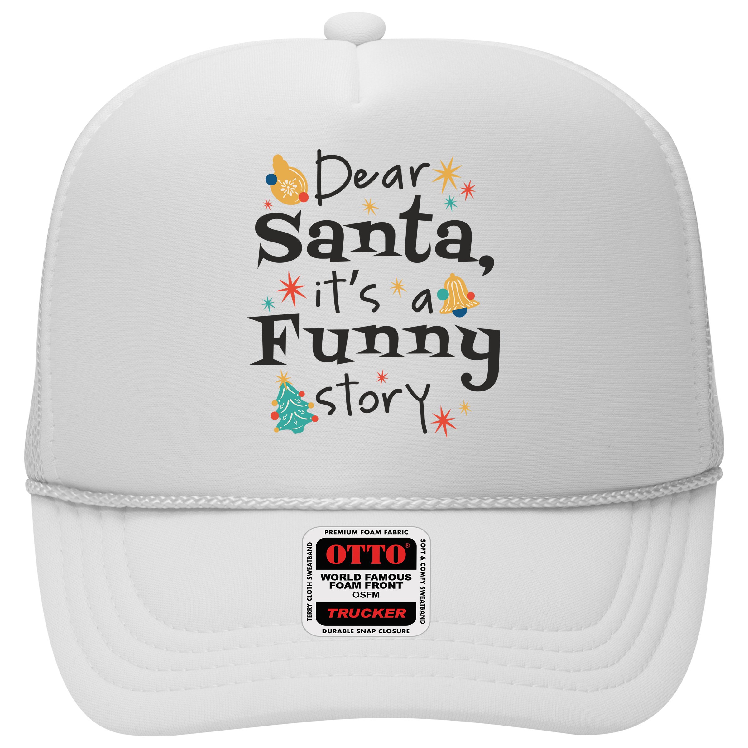 Dear Santa It's A Funny Story Christmas Holiday Hat