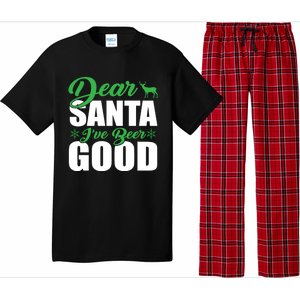 Dear Santa I Have Been Good Very Funny Santa Christmas 2024 Gift Pajama Set