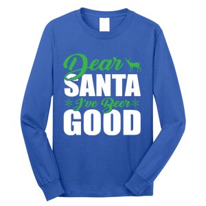 Dear Santa I Have Been Good Very Funny Santa Christmas 2024 Gift Long Sleeve Shirt