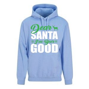 Dear Santa I Have Been Good Very Funny Santa Christmas 2024 Gift Unisex Surf Hoodie