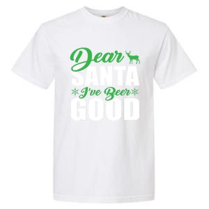 Dear Santa I Have Been Good Very Funny Santa Christmas 2024 Gift Garment-Dyed Heavyweight T-Shirt