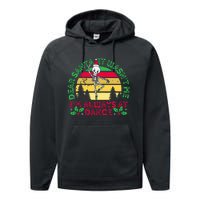 Dear Santa It WasnT Me IM Always At Dance Ballet Christmas Performance Fleece Hoodie