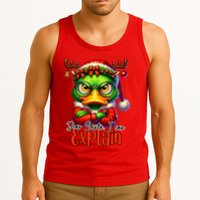 Dear Santa I Can Explain Funny Sarcastic Grumpy Duck Christmas Tank Top