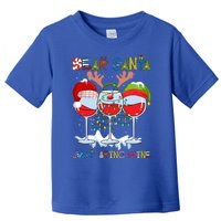 Dear Santa Just Bring Wine Cute Gift Toddler T-Shirt