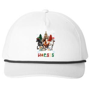 Dear Santa Just Brings Horses Christmas Meaningful Gift Snapback Five-Panel Rope Hat