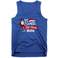 Dear Santa Just Bring Wine It Is My Perfect Christmas Funny Gift Tank Top