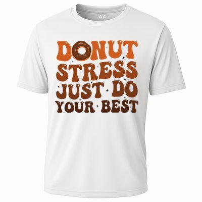 Donut Stress Just Do Your Best Rock The Test Day Teachers Performance Shirt