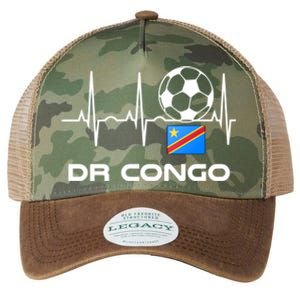 Drc Soccer Jersey Great Gift Democratic Republic Of The Congo Meaningful Gift Legacy Tie Dye Trucker Hat