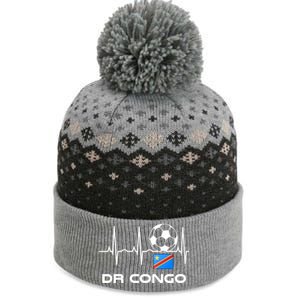 Drc Soccer Jersey Great Gift Democratic Republic Of The Congo Meaningful Gift The Baniff Cuffed Pom Beanie