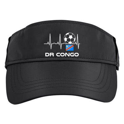 Drc Soccer Jersey Great Gift Democratic Republic Of The Congo Meaningful Gift Adult Drive Performance Visor