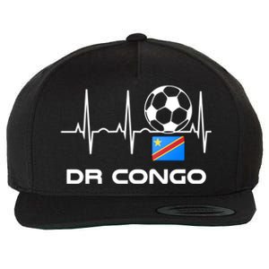 Drc Soccer Jersey Great Gift Democratic Republic Of The Congo Meaningful Gift Wool Snapback Cap