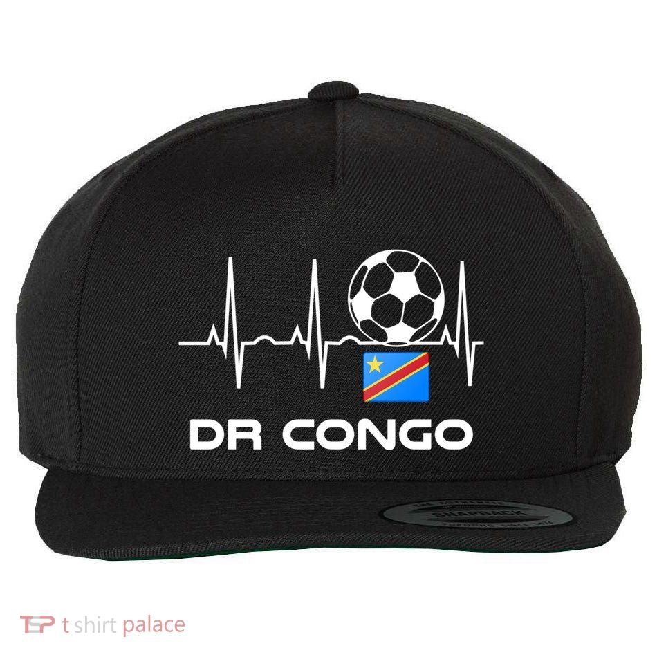 Drc Soccer Jersey Great Gift Democratic Republic Of The Congo Meaningful Gift Wool Snapback Cap