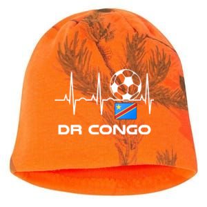 Drc Soccer Jersey Great Gift Democratic Republic Of The Congo Meaningful Gift Kati - Camo Knit Beanie