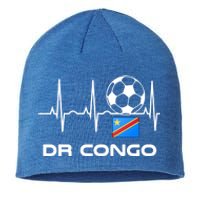 Drc Soccer Jersey Great Gift Democratic Republic Of The Congo Meaningful Gift Sustainable Beanie