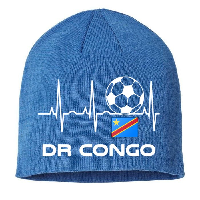 Drc Soccer Jersey Great Gift Democratic Republic Of The Congo Meaningful Gift Sustainable Beanie