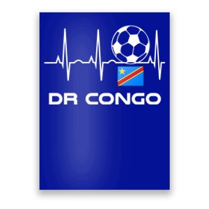 Drc Soccer Jersey Great Gift Democratic Republic Of The Congo Meaningful Gift Poster