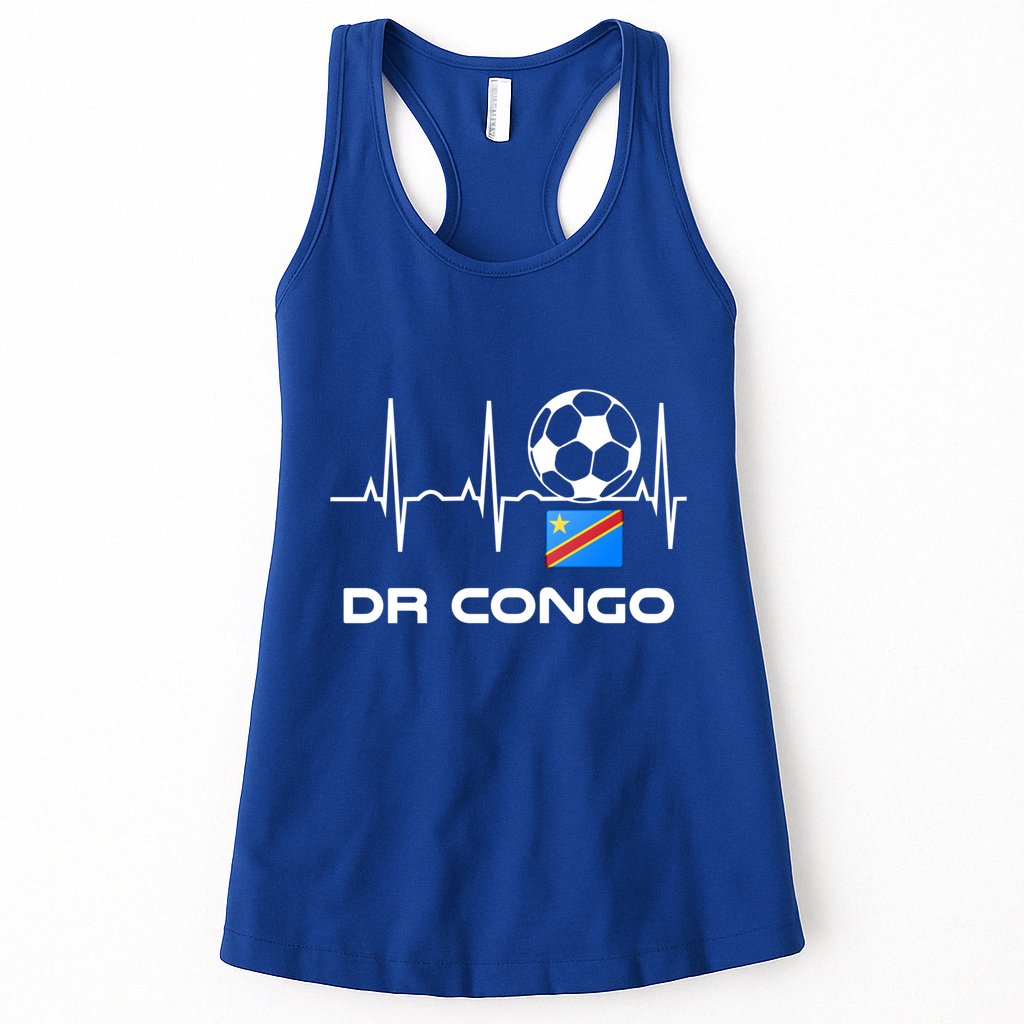 Drc Soccer Jersey Great Gift Democratic Republic Of The Congo Meaningful Gift Womens Tank Top