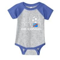 Drc Soccer Jersey Great Gift Democratic Republic Of The Congo Meaningful Gift Infant Baby Jersey Bodysuit