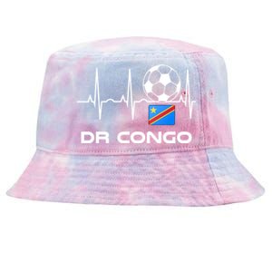 Drc Soccer Jersey Great Gift Democratic Republic Of The Congo Meaningful Gift Tie-Dyed Bucket Hat