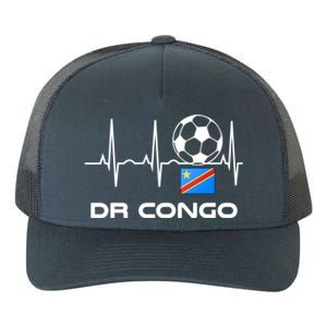 Drc Soccer Jersey Great Gift Democratic Republic Of The Congo Meaningful Gift Yupoong Adult 5-Panel Trucker Hat