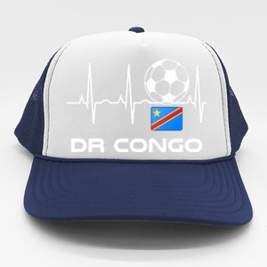 Drc Soccer Jersey Great Gift Democratic Republic Of The Congo Meaningful Gift Trucker Hat