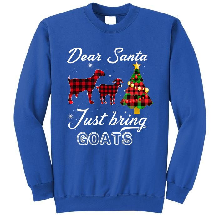 Dear Santa Just Bring Goats Christmas Gift Sweatshirt