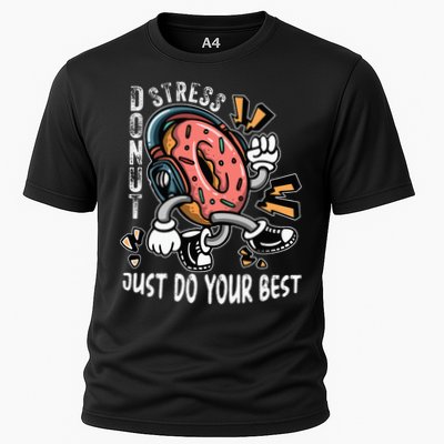 Donut Stress Just Do Your Best Awesome Teachers Testing Day Performance Shirt