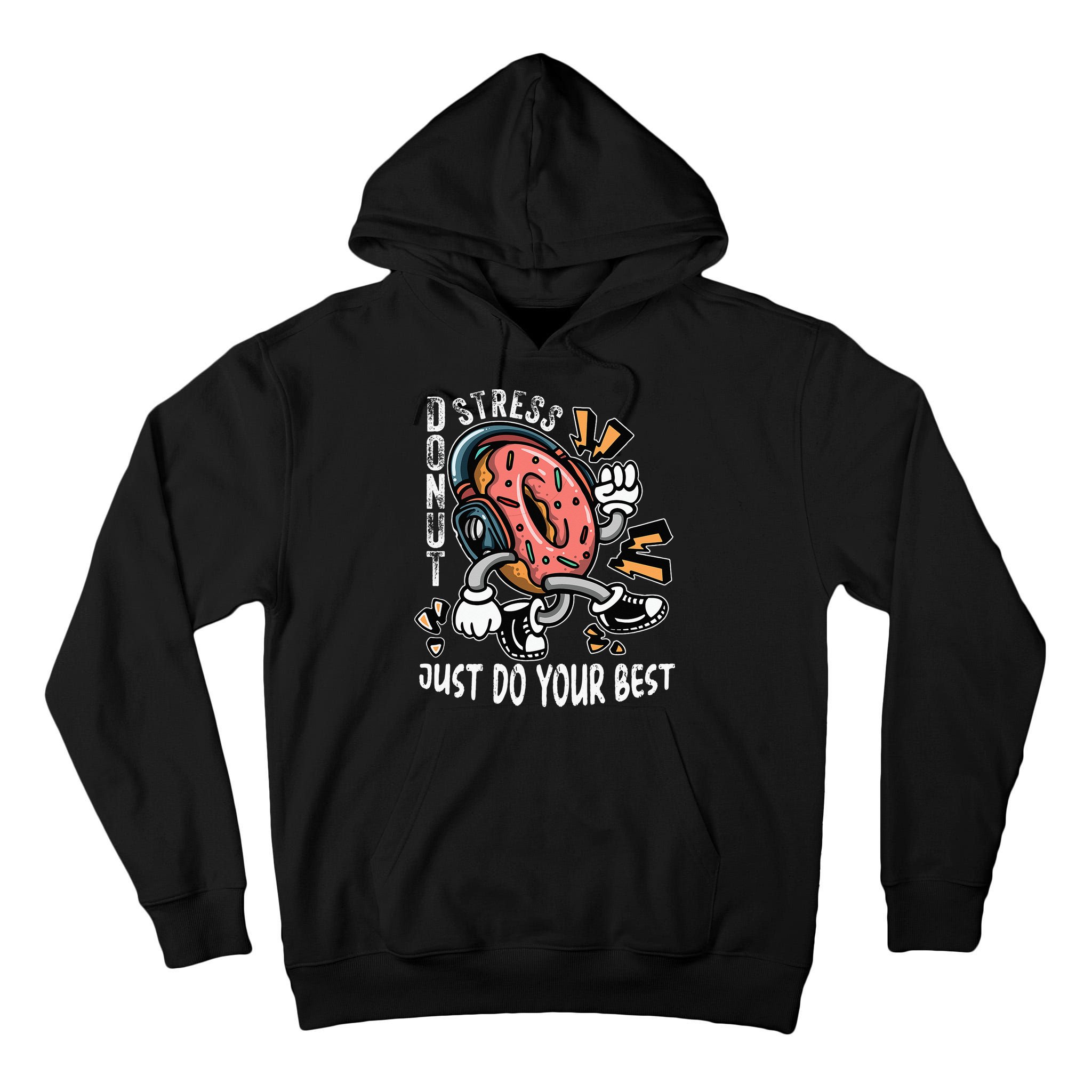 Donut Stress Just Do Your Best Awesome Teachers Testing Day Tall Hoodie