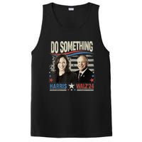 Do Something Kamala Harris Walz 2024 President Campaign PosiCharge Competitor Tank