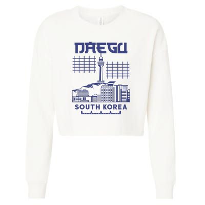 Daegu South Korea Cropped Pullover Crew