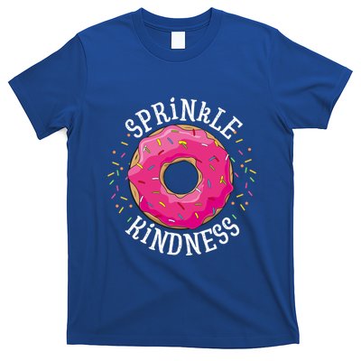 Donut Sprinnkle Kindness Funny Doughnut Love Funny Gift T-Shirt