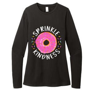 Donut Sprinkle Kindness Funny Girl Women Doughnut Lover Womens CVC Long Sleeve Shirt