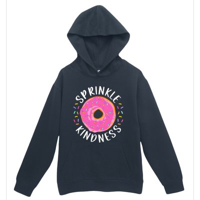 Donut Sprinkle Kindness Funny Girl Women Doughnut Lover Urban Pullover Hoodie